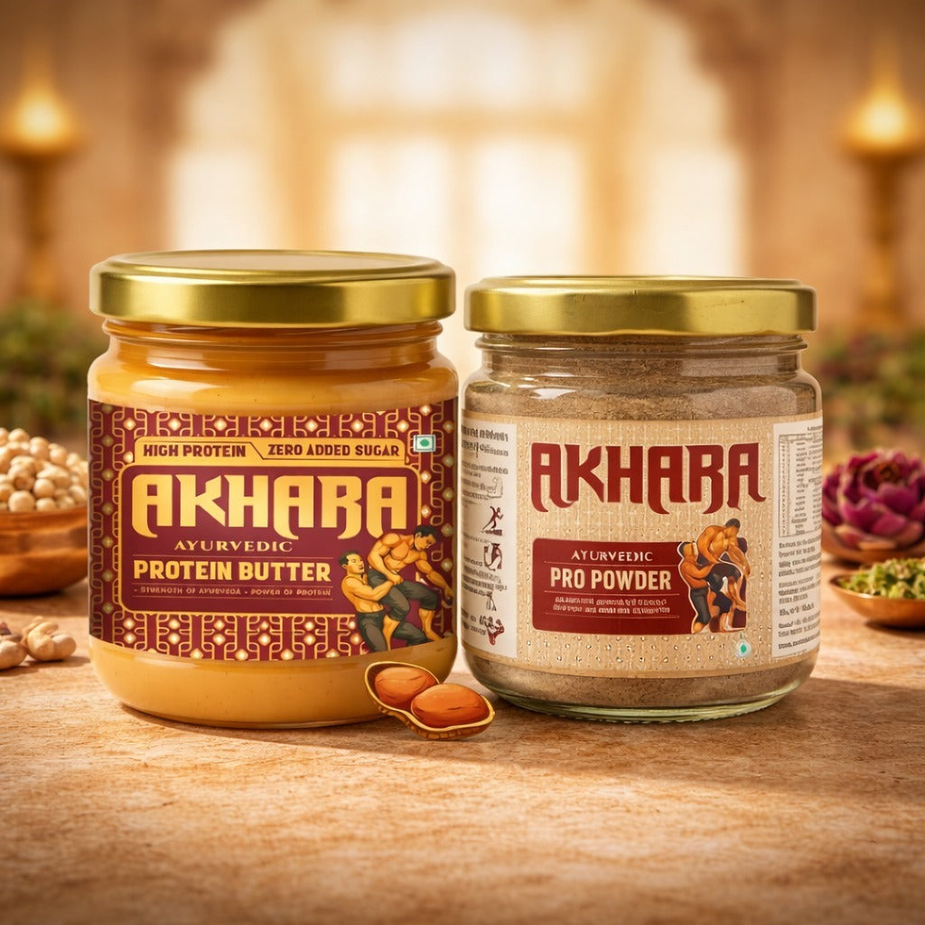 Akhara Protein Butter + Pro Powder Combo