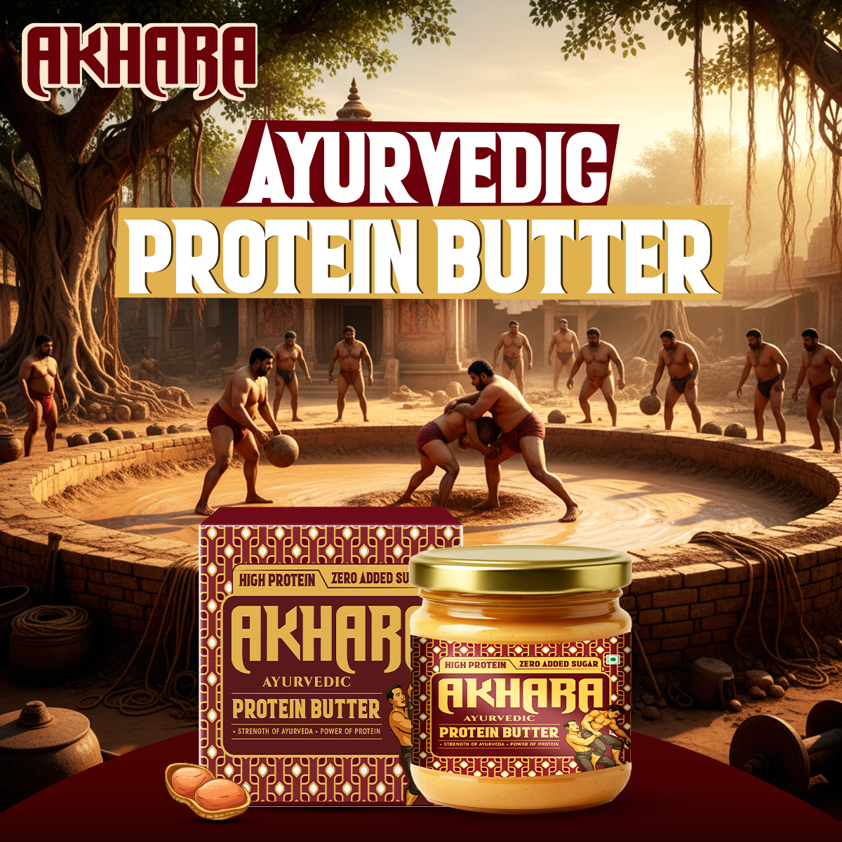 Akhara Protein Butter