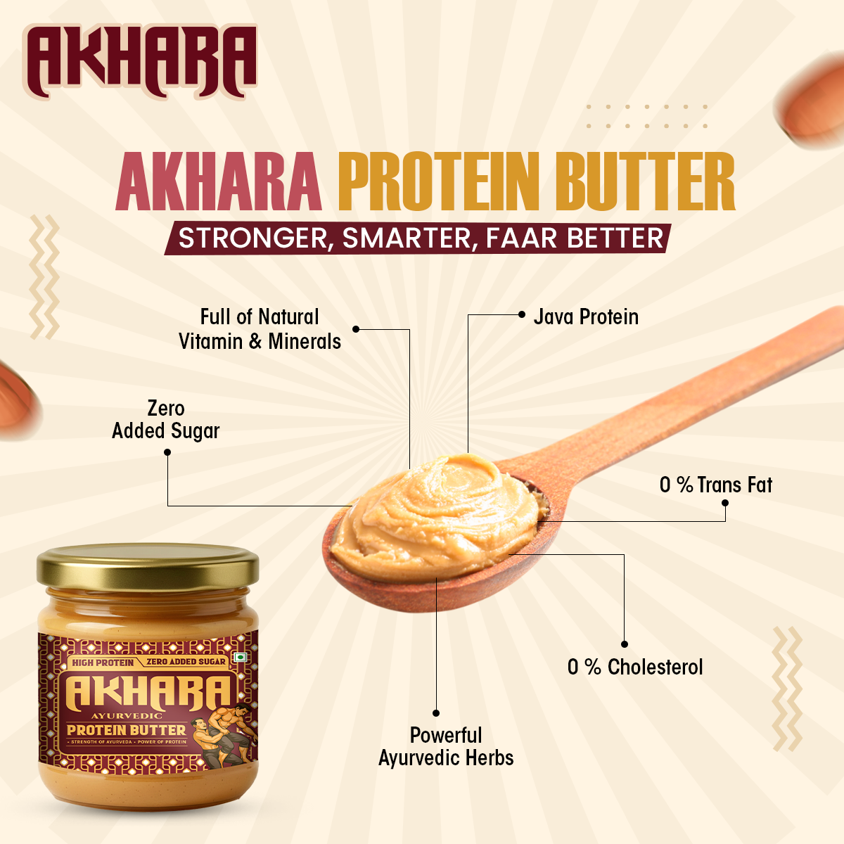 Akhara Protein Butter